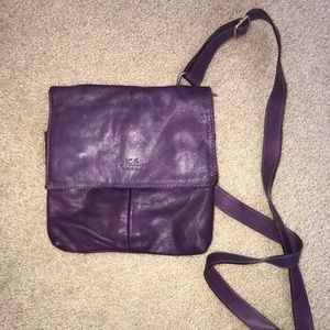 Purple crossbody